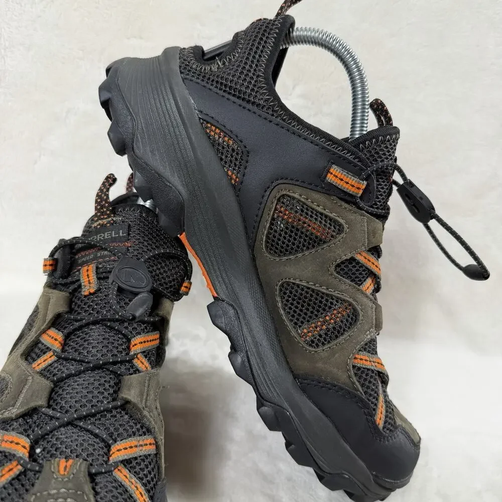 Merrell Speed Strike Men’s Size 8 Olive Black Hiking Trail Shoes New